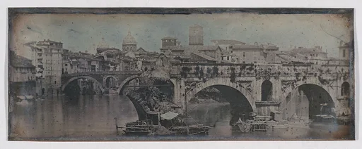 Ponte Rotto (Pons Aemilius), Rome (31. Rome. 1842. Ponte Rotto.)