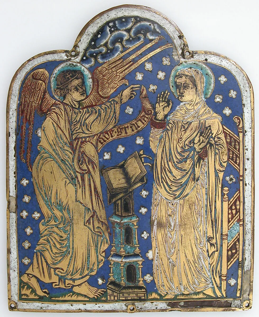 Plaque with The Annunciation — Unknown