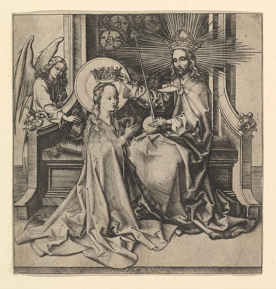 The Coronation of the Virgin — Martin Schongauer