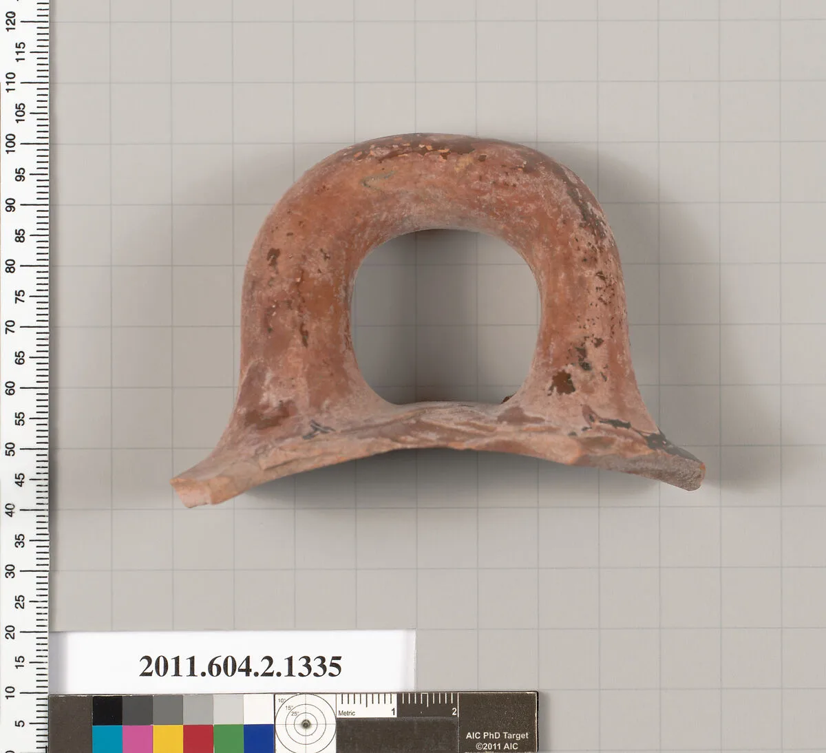 Terracotta fragment of a skyphos (deep drinking cup) — Unknown