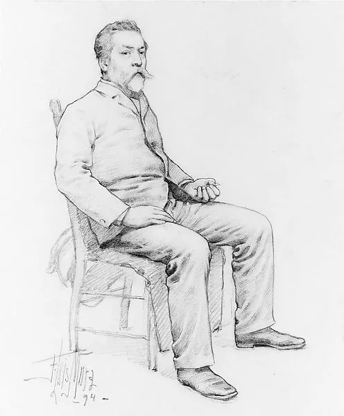 The Artist's Father — F. Luis Mora