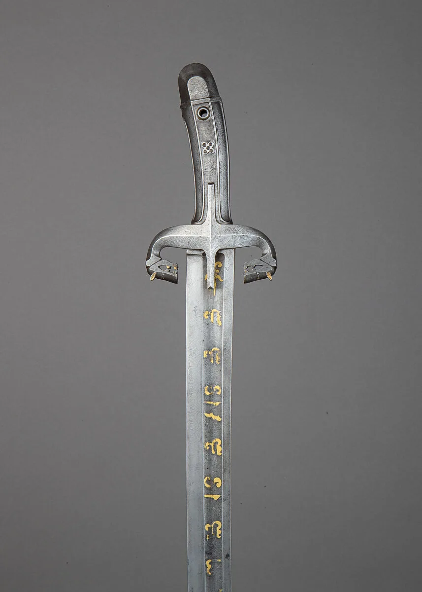 Saber with Scabbard — Unknown