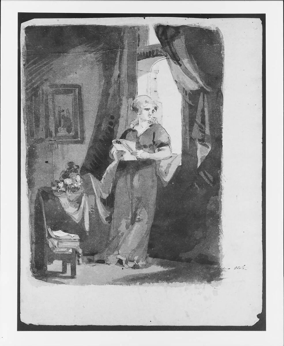 Sketchbook of Figure Studies — Thomas Sully