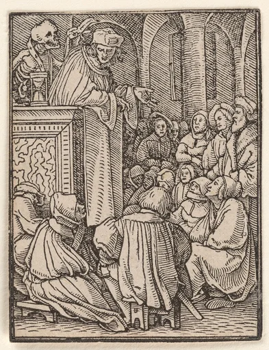 The Clergyman, from The Dance of Death