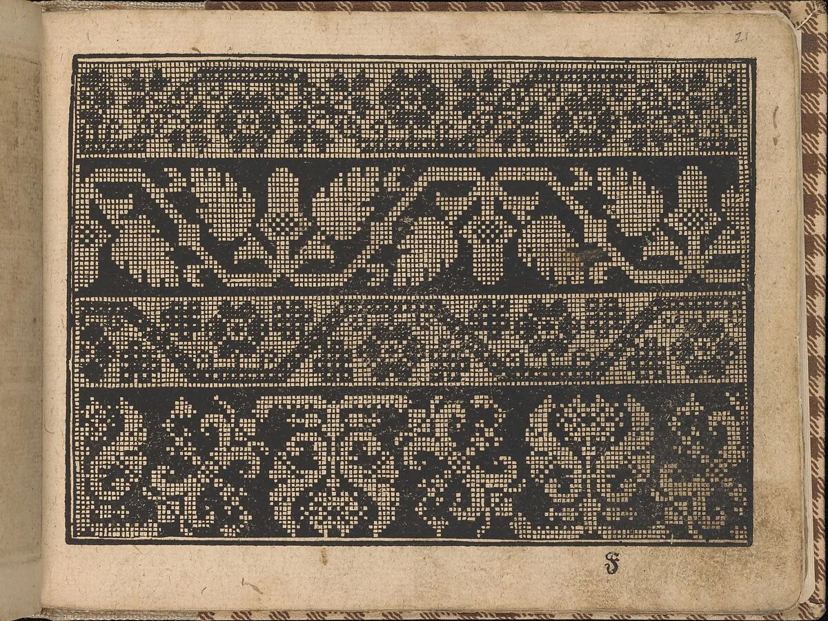 New Künstlichs Modelbuch (Page 21 recto) — Bernhard Jobin