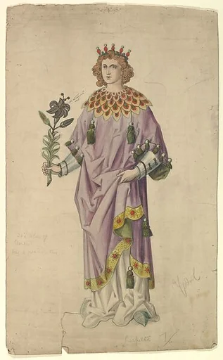 Gabriel Holding a Lily
