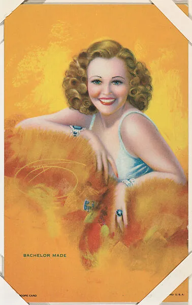 Bachelor Made from All American Girls series (W424) — International Mutoscope Reel Company