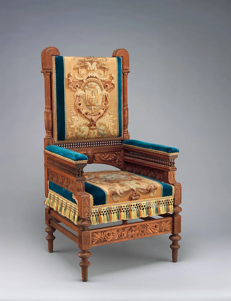 Armchair — Pottier and Stymus Manufacturing Company