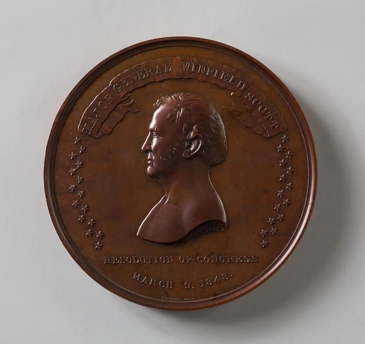 Medal of General Winfield Scott — Charles Cushing Wright