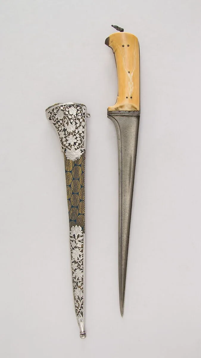 Dagger (Pesh-kabz) with Sheath — Unknown