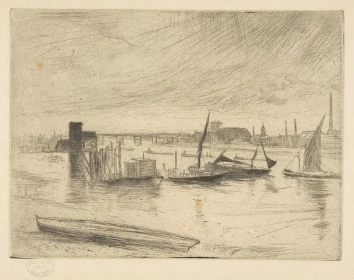 Early Morning, Battersea (Battersea Dawn) (Cadogan Pier)