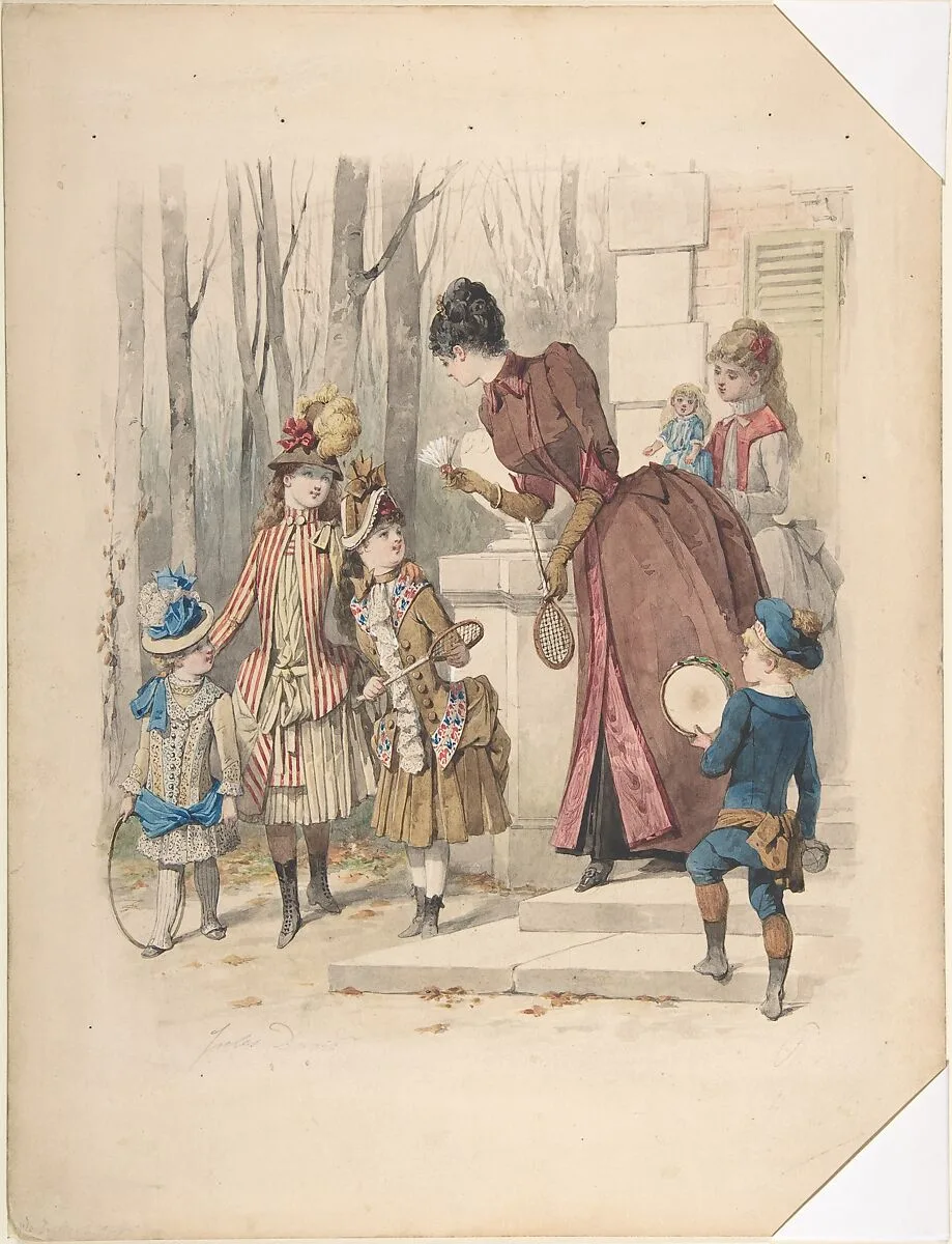 Fashion illustration, no. 2224 — Jules David