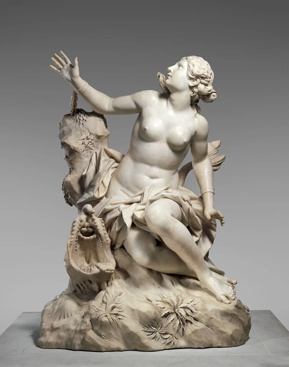 Andromeda and the Sea Monster — Domenico Guidi|Francesco II, Duke of Mantua and Reggio