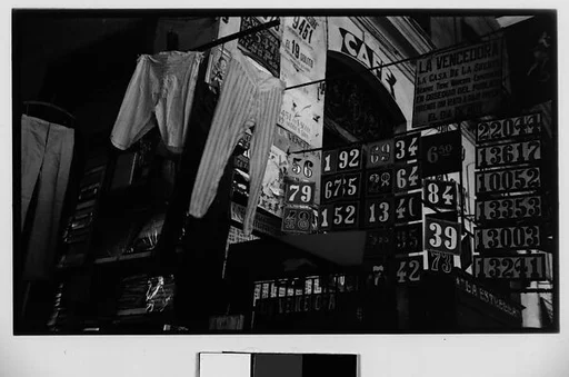 [Lottery Ticket Shop Display, Havana]