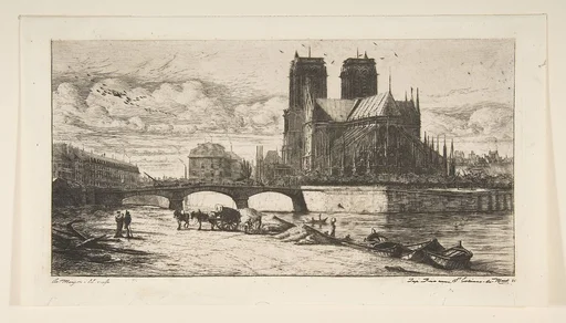 The Apse of Notre-Dame, Paris