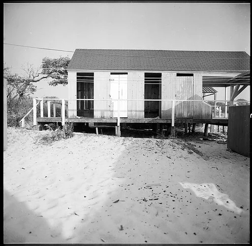 [24 Exterior Views of Beach Cabins, Nova Scotia]