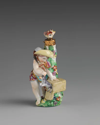 Cupid with dog