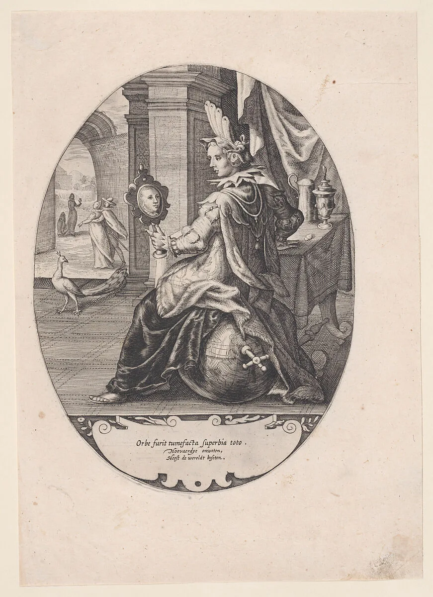 Allegory of Pride — Jacob Leendertsz|Lambert Cornelisz