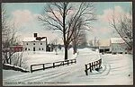 Haverhill, Mass.  Poet Whittier's Birthplace, "Snowbound".