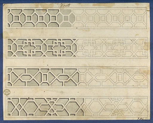 Frets, from Chippendale Drawings, Vol. II