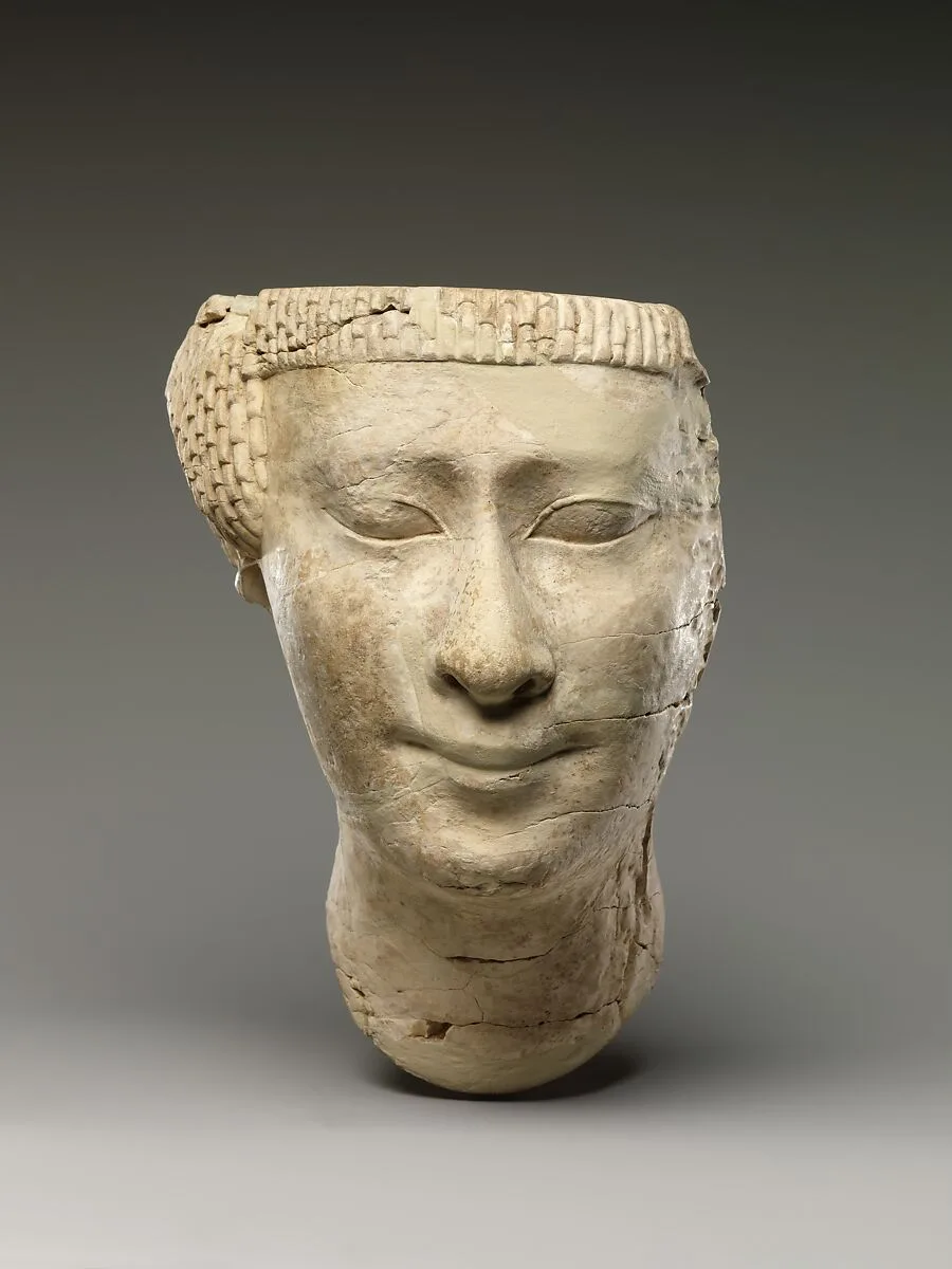 Partial female head — Unknown