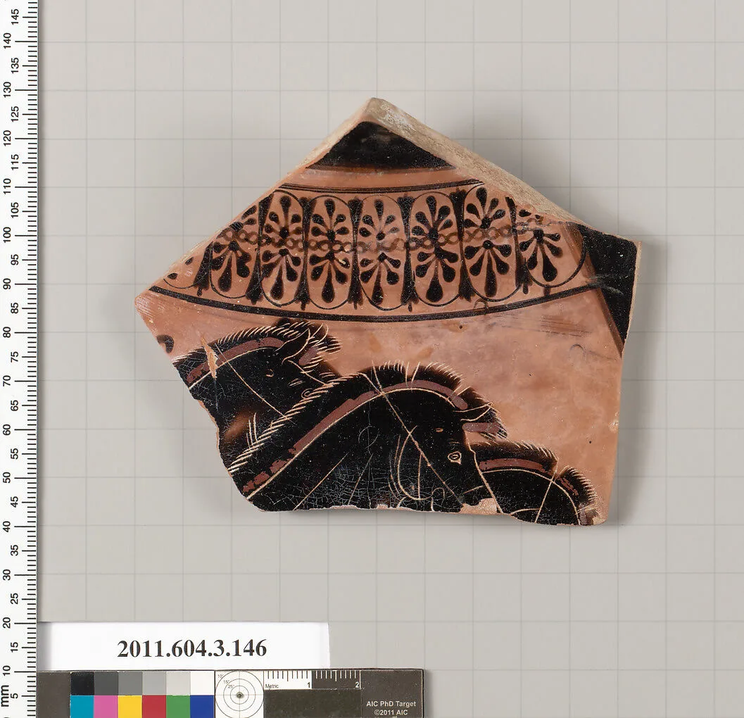 Terracotta fragment of an amphora (jar) — Unknown