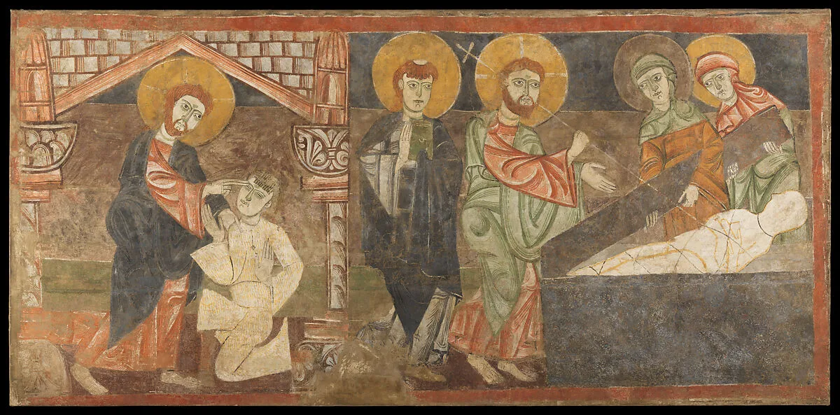 The Healing of the Blind Man and the Raising of Lazarus — Unknown