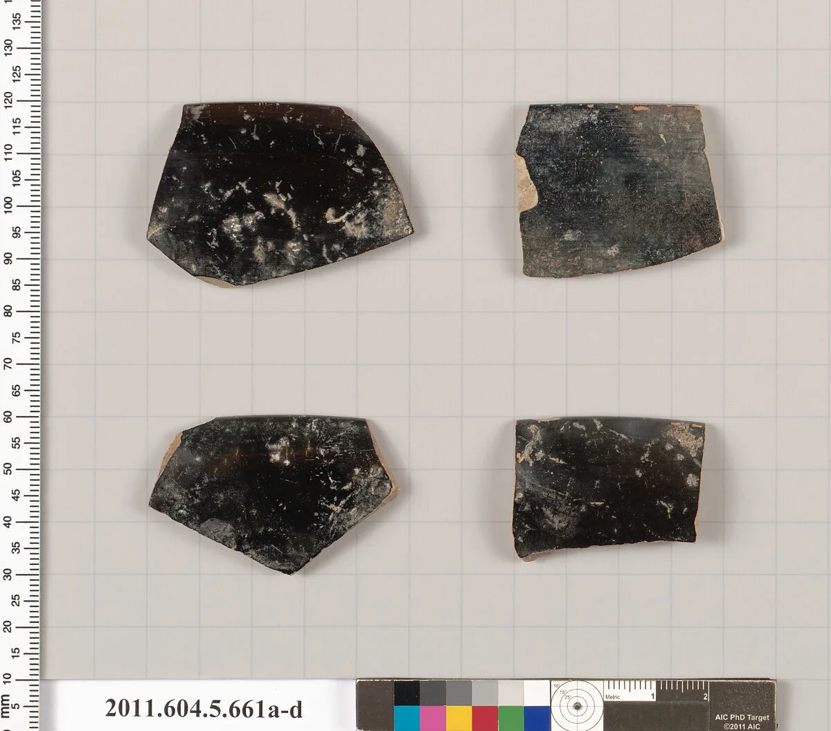 Terracotta rim fragments of kylikes (drinking cups) — Unknown
