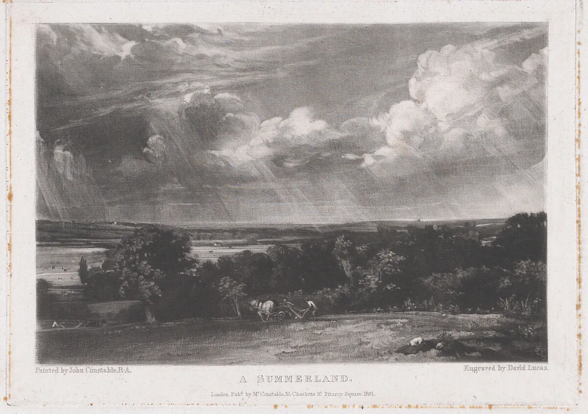 A Summerland — David Lucas|John Constable