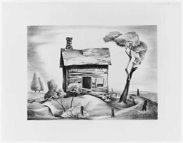 Deserted House — Charles Henry Alston