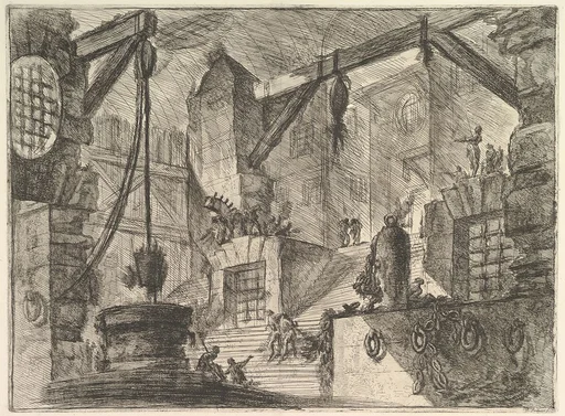 The Well, from "Carceri d'invenzione" (Imaginary Prisons)