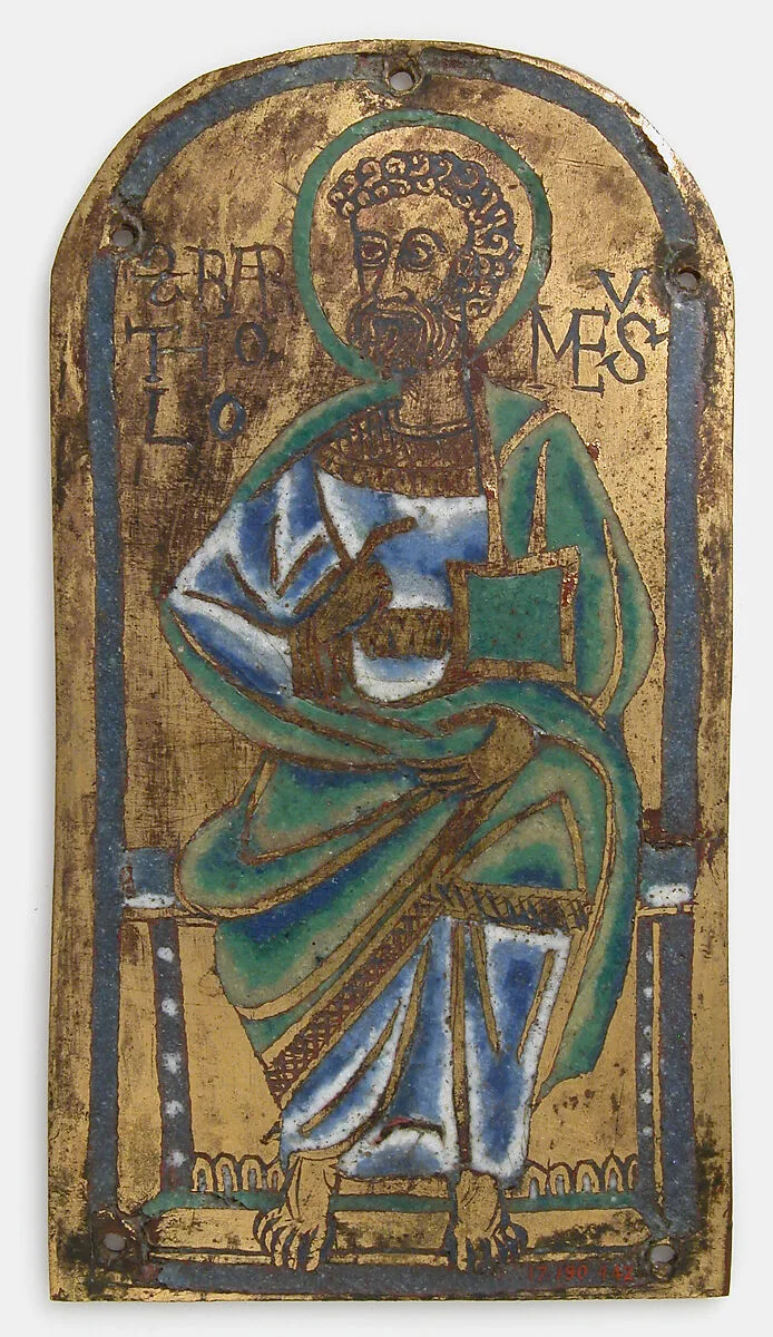 Plaque of St. Bartholomew — Unknown