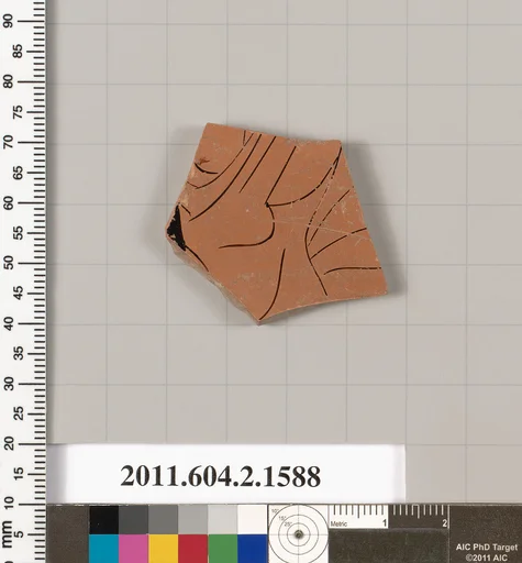 Terracotta fragment of a skyphos (deep drinking cup)