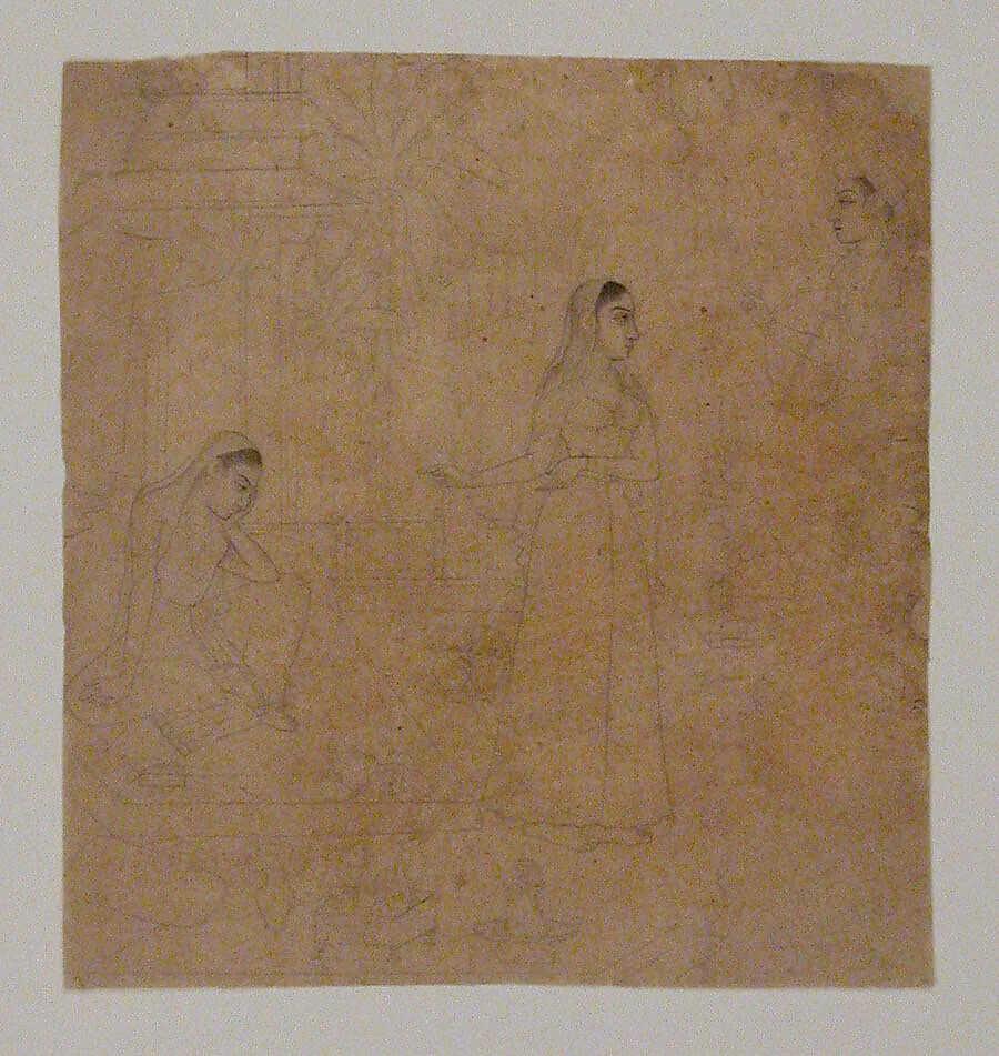 Love Scene from the Rasikapriya — Unknown