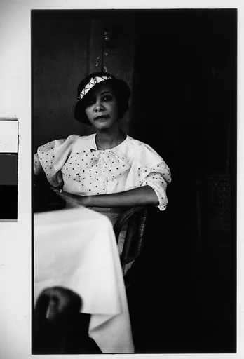 [Woman Seated at Table, Havana]