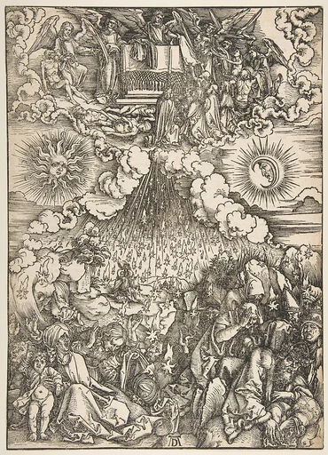 The Opening of the Fifth and Sixth Seals, from "The Apocalypse", Latin Edition