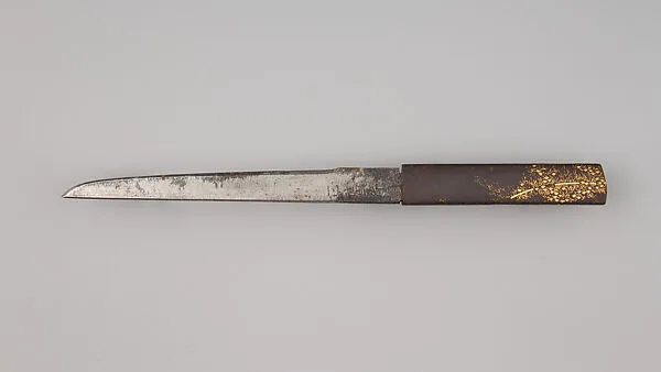 Knife Handle (Kozuka) with Blade — Unknown