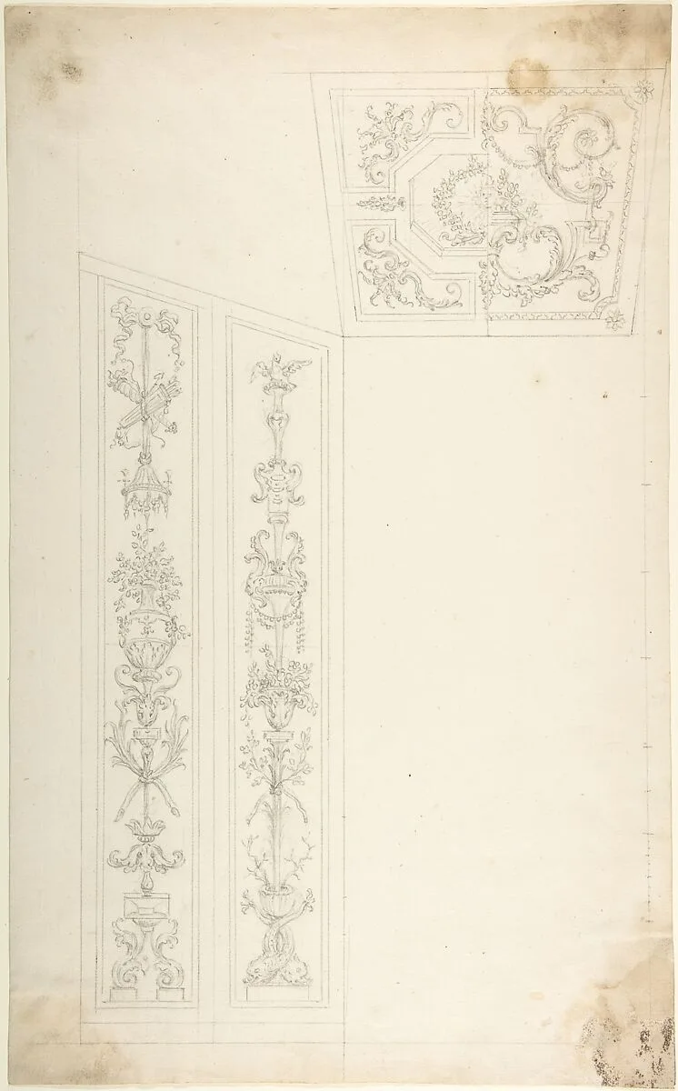 Design for a Wall and a Ceiling Decoration — Leonardo Marini