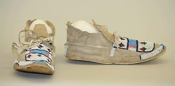Pair of Moccasins — Unknown