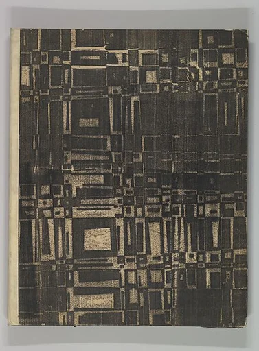 Bauhaus Portfolio I: Portfolio Cover/Colophon Page