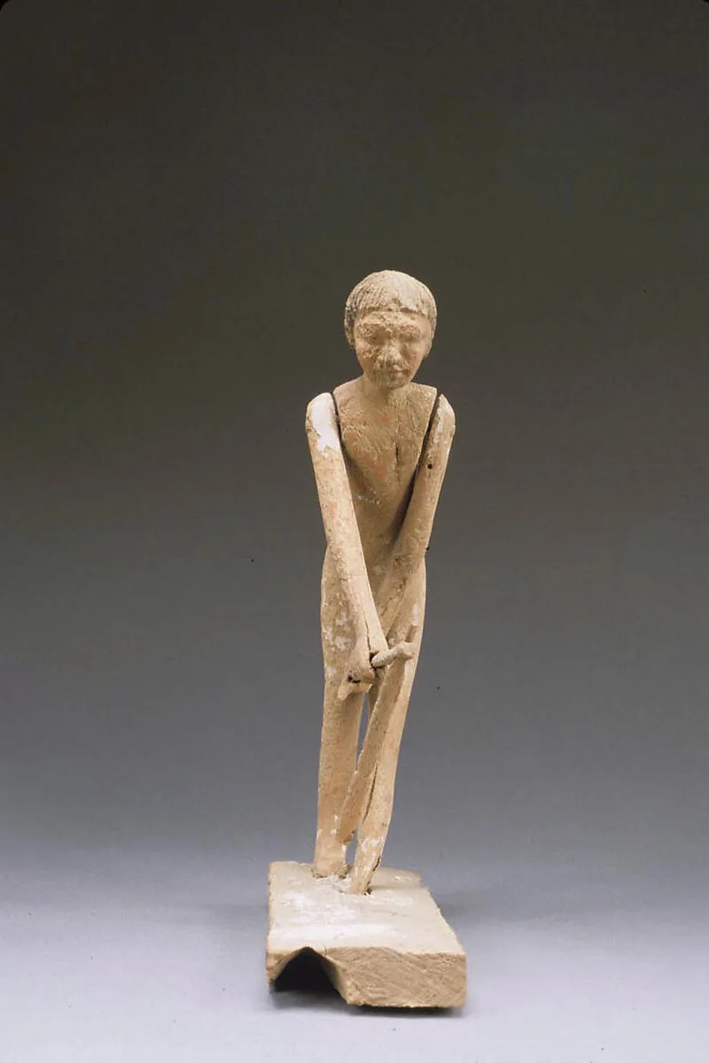 Statue of man hoeing from tomb of Tjeteti — Unknown