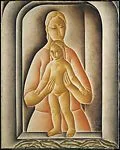 Madonna and Child — Vicente do Rego Monteiro