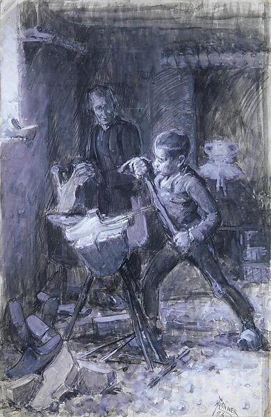 Study for the Young Sabot Maker — Henry Ossawa Tanner