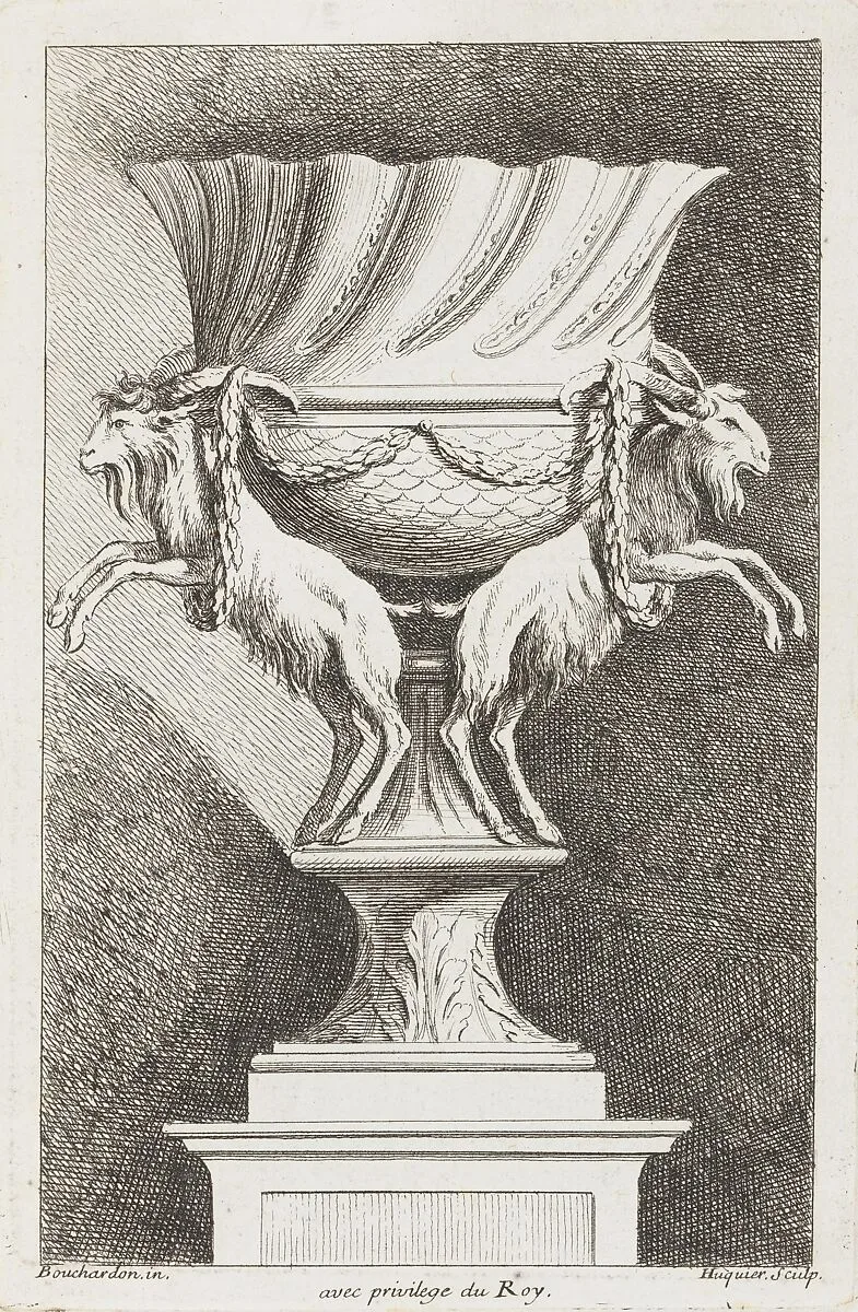 First Book of Vases — Edme Bouchardon|Chez Huquier|Gabriel Huquier
