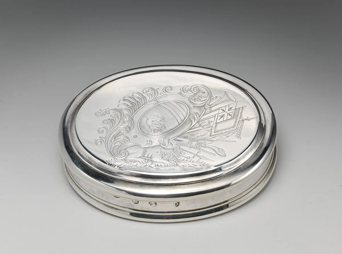 Tobacco box — Edward Cornock