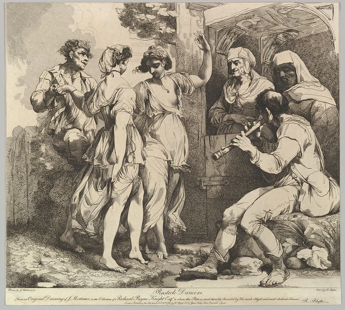 Rustick Dancers — John Hamilton Mortimer|Robert Blyth