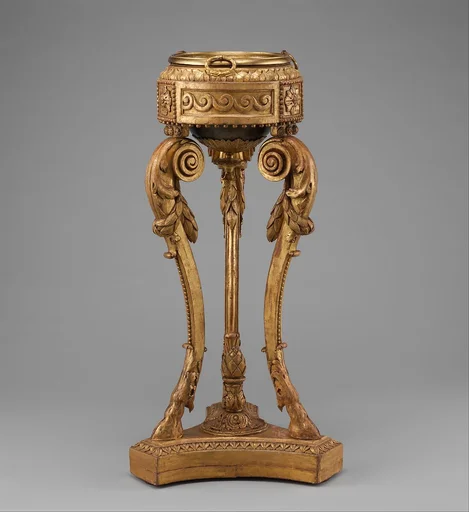 Pair of tripod stands (athèniennes)