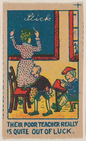 Trade card from the Fat and Skinny Their Little Pup Too series (W500) — Unknown