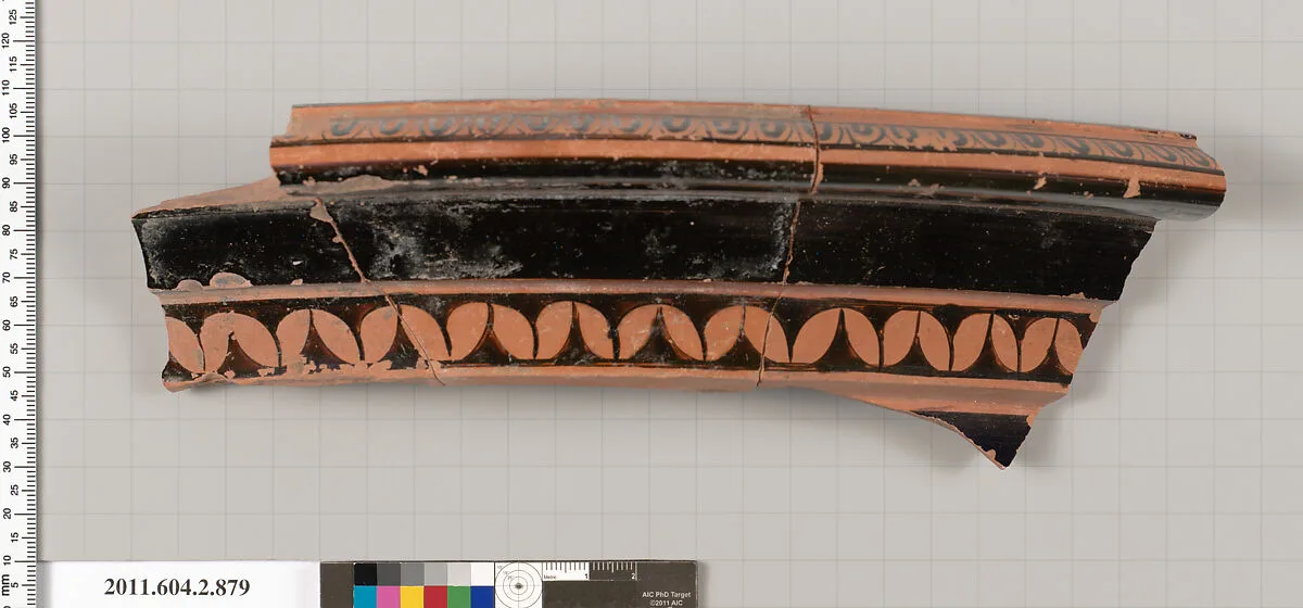 Terracotta fragment of a bell-krater (bowl for mixing wine and water) — Unknown