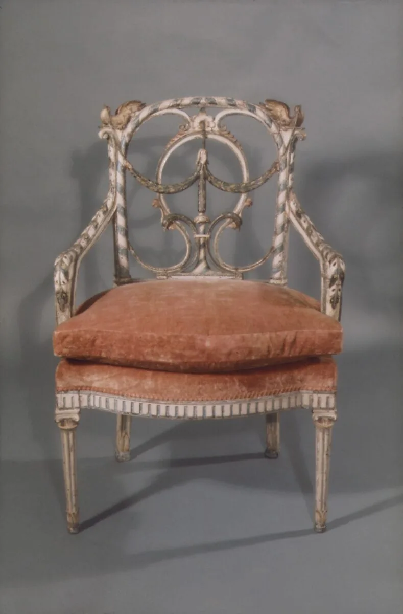 Pair of armchairs (part of a set) — Unknown